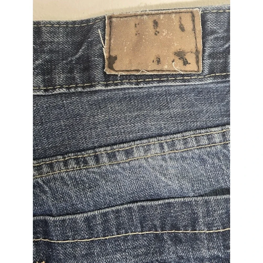 Carbon Jeans Mens  Blue 36x32 Denim Straight Jeans. They Do  Not Measure Tag Sz